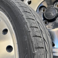 ダイハツ純正アルミホイル4本の画像