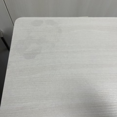 回転式本棚、CD•DVDラック　ホワイト　中古品の画像