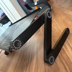 KKaMM(カム) ノートパソコンスタンド パソコン台 ノートpc macbook タブレット laptop stand 折りたたみ式 アルミ製 (48cm)の画像