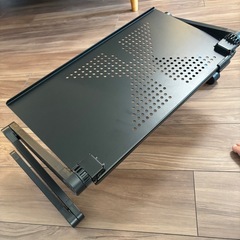 KKaMM(カム) ノートパソコンスタンド パソコン台 ノートpc macbook タブレット laptop stand 折りたたみ式 アルミ製 (48cm)の画像