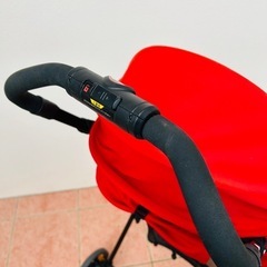Combi F2 plus レッド ベビーカー　オプション付きの画像
