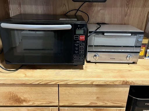 電子レンジとオーブントースター