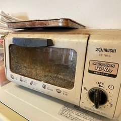 national 電子レンジ　象印 トースターの画像