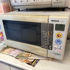 national 電子レンジ　象印 トースターの画像