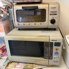 national 電子レンジ　象印 トースター