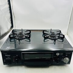 【❗️✨中古美品✨❗️】パロマ ガスコンロ 🌟LPガス用 2口🌟ホーロートップ＆安心機能