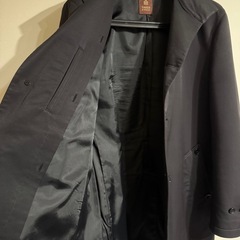 タケオキクチ　ロングコート　ブラック
の画像