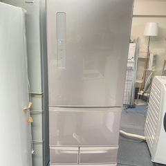 北九州市内配送無料　保証付き東芝 TOSHIBA VEGETA(べジータ) 冷凍冷蔵庫（右開き） 410L 5ドア ピンクゴールド GR-K41G(NP)