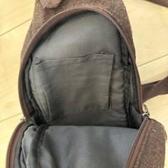 ハリスツイードボディバッグの画像