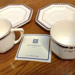 GIVENCHY カップ ソーサー セット　ジバンシー　使用少