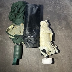折りたたみ傘、ふたつセットで、差し上げます。の画像