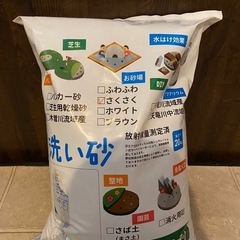 さくさく 洗い砂　20kg 東海砂利