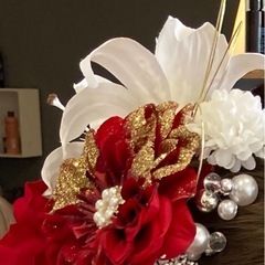 髪飾り、成人式、卒業式の画像