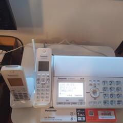 Panasonic Fax電話機　親機　子機　おたっくす　KX-PZ510-Wの画像