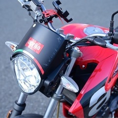 ⭐️値下げ➕自賠責2年付き令和9年2月アプリリア STX125 cafe 低走行 の画像