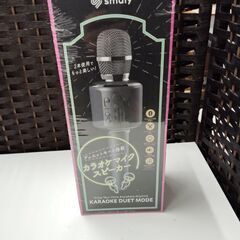 未開封品 smaly カラオケ マイク スピーカー SM-KM2...