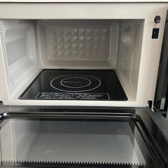 お取引中 ニトリ　フラット電子レンジ　 EM-520X_BK 2019年製　美品 の画像