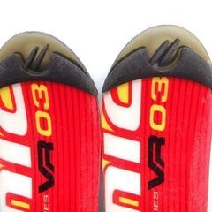 新札幌 カービングスキー板 DYNAMIC 130㎝ VR03 ストック・バッグ付き / No.3026の画像