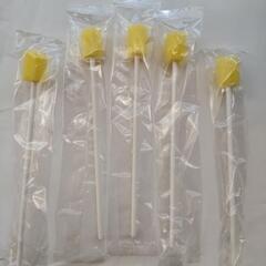 口腔ケアスポンジ 27本とハミガキセット3本  [介護]の画像