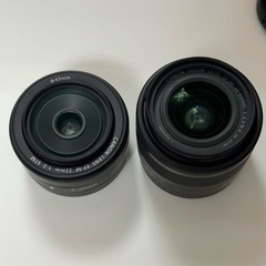 Canon Kiss M ダブルレンズキット　バッテリー3つ　カバー付の画像