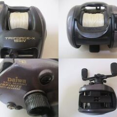 G∬8 リール ダイワ トライフォース-X 153iV DAIWA TRIFORCE-X 153iV 検：オールド OLD ビンテージ ベイトリール 釣具の画像
