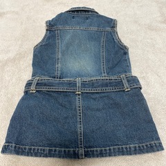 デニムワンピースの画像
