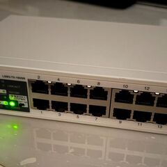 BUFFALO/バッファロー　スイッチングハブ　16ポートの画像