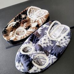 ノルディック柄ボアベスト 2着セットの画像
