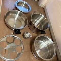 【取引終了】amway クイーンクック鍋6Lシチューパンセットの画像