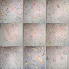 夢色レターブック レターセット デザインペーパー おすそ分けの画像