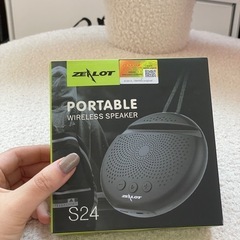 野外用𝐛𝐥𝐮𝐞𝐭𝐨𝐨𝐭𝐡ポータブルスピーカーの画像