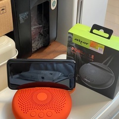野外用𝐛𝐥𝐮𝐞𝐭𝐨𝐨𝐭𝐡ポータブルスピーカーの画像
