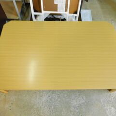 NITORI ニトリ 折りたたみローテーブル ST3-12075 LBR 折れ脚テーブル 幅120cmの画像