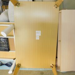 NITORI ニトリ 折りたたみローテーブル ST3-12075 LBR 折れ脚テーブル 幅120cmの画像