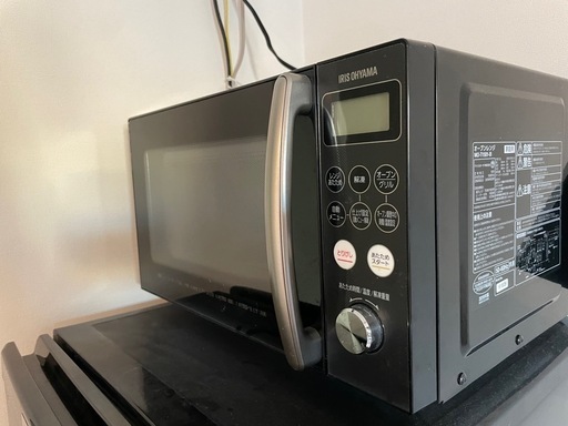 オーブン機能付き電子レンジ