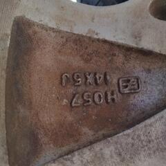 ZINA14インチホイールタイヤセット中古　※引取限定の画像