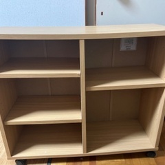 押入れ下収納棚　キャスター付き