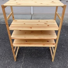 お取引中 無印良品　 ユニットシェルフ・８６ｃｍ幅・中　美品 