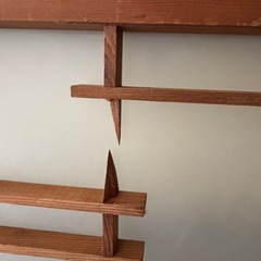 値下げ↓中古◆昭和レトロ◆書院障子◆４枚セット◆の画像