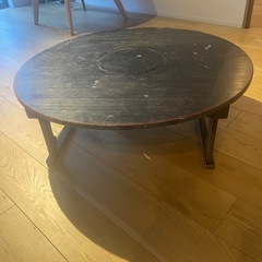 【お取引中】
お譲りします　アンティーク　年代物のちゃぶ台