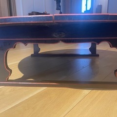 【お取引中】
お譲りします　アンティーク　年代物のちゃぶ台の画像