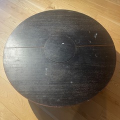 【お取引中】
お譲りします　アンティーク　年代物のちゃぶ台の画像