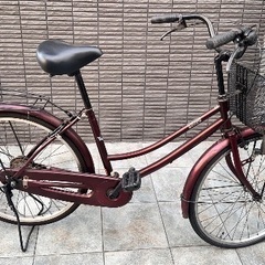 ママチャリ　シティサイクル　24インチ