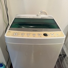 2016年製の洗濯機
