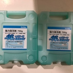 保冷剤（MrMax）2個セット