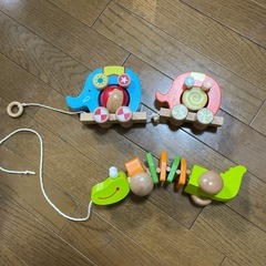 お散歩おもちゃ　ひっぱりおもちゃの画像