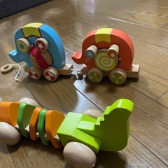 お散歩おもちゃ　ひっぱりおもちゃの画像