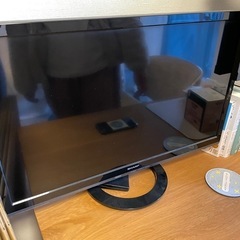 【お譲り先決定】Sharp aquosテレビの画像