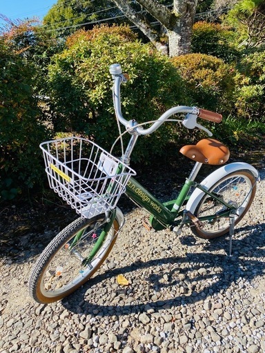 『お譲り先決まりました』子供用自転車（18インチ）補助輪・安心アシストバー付き