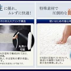 エアリー敷きパッド シングル【引取限定・未使用品】カグマニアの画像
